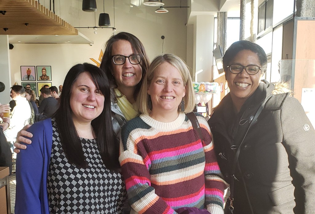 AM&P Executive Committee members after lunch.